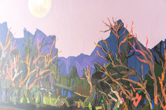 Moonlit Peaks (AV Art)