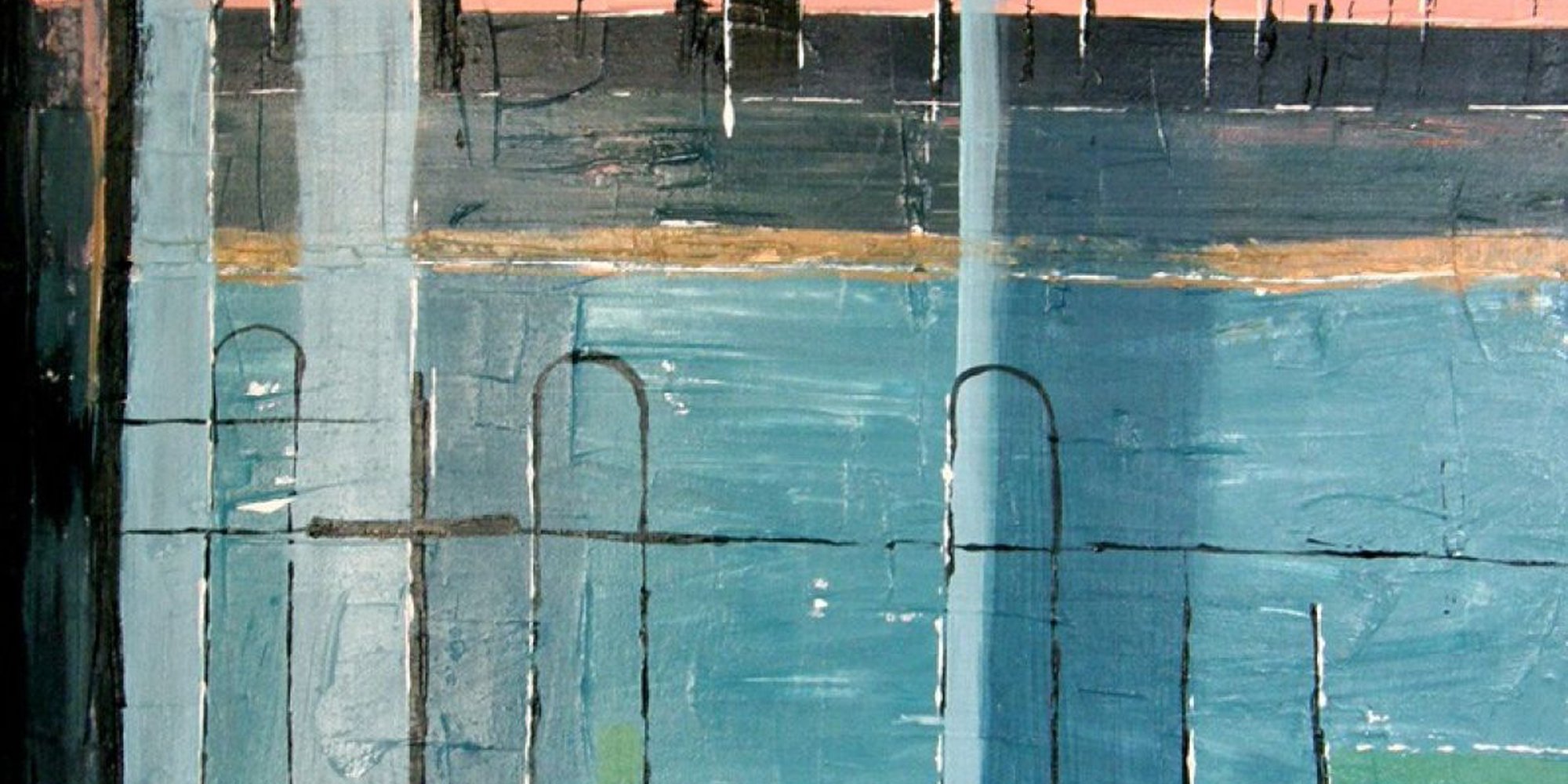 Art of the Day: "Lil Nutter, Solent Reflections, 2013" by Lil Nutter