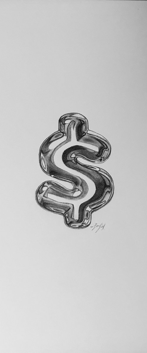 Money sign by Amelia Taylor