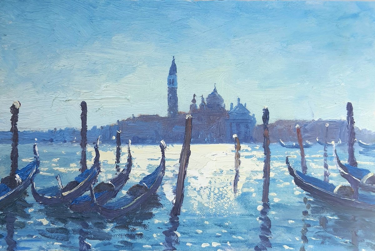 Venice San Giorgio by Roberto Ponte