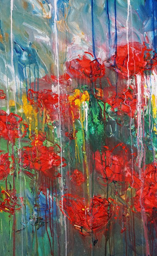 Poppy Field D 1 by Peter Nottrott