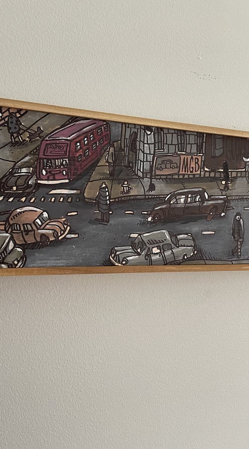 Brick Street by Art of Aaron Wooten