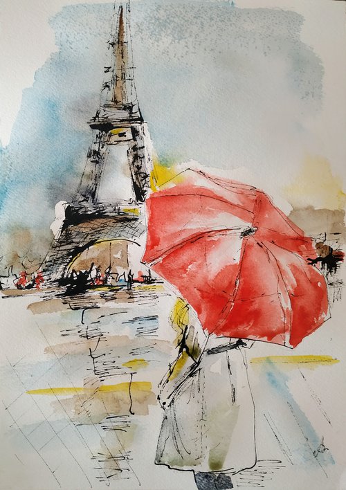 Under Umbrella by Antigoni Tziora