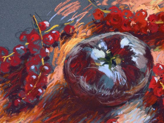 Still life in red tones