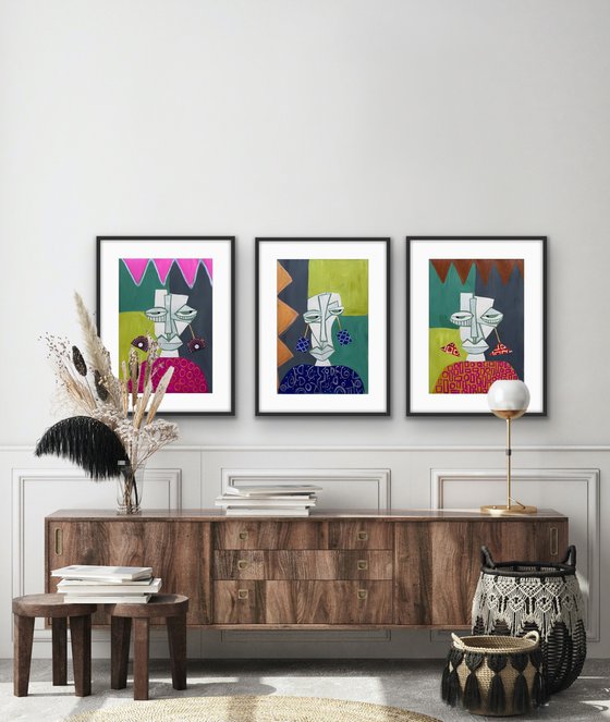 Nobody is Perfect (Triptych)
