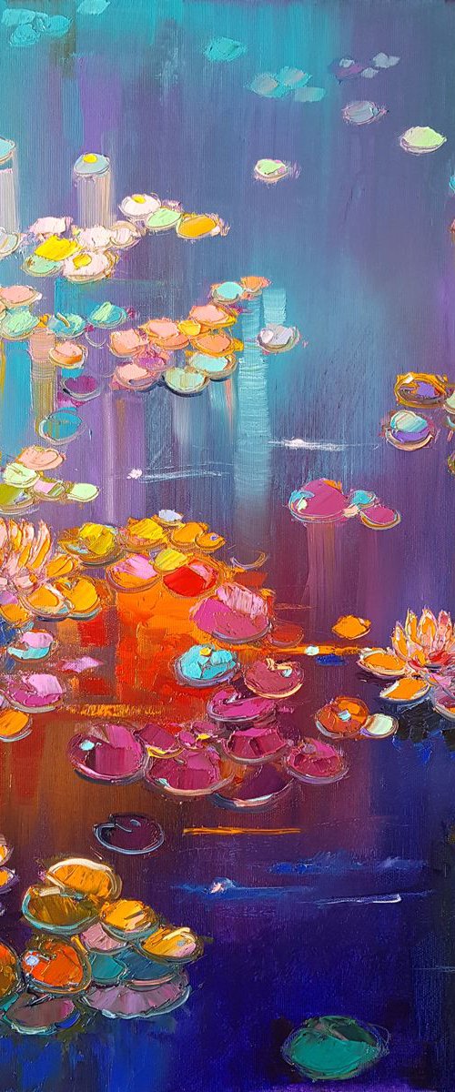 Lilies by Mary Voloshyna