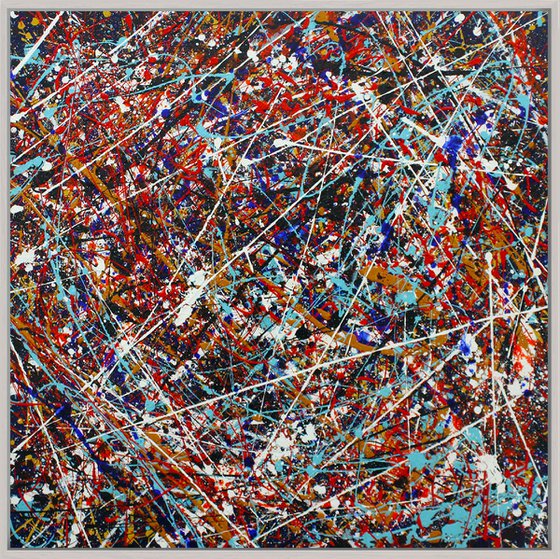 Kinetic Flux (Framed)