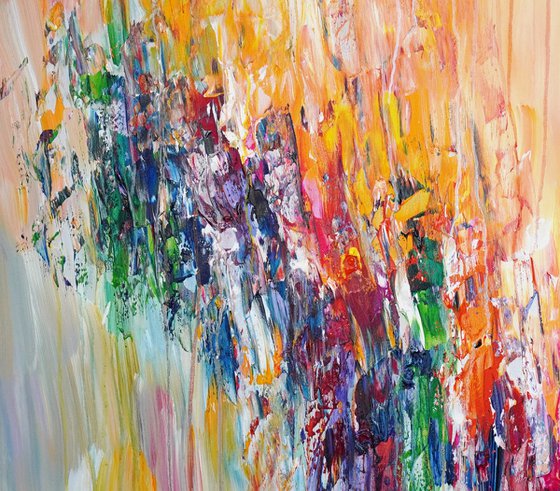 Soft Abstract Symphony XXXL 1