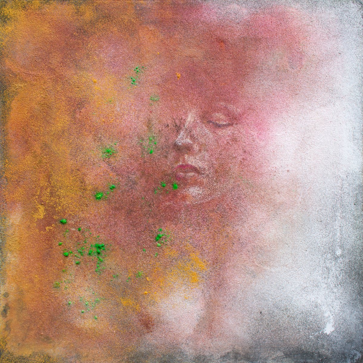Impressionistic Painting , Figura Di Polvere 21 By Milena Nicosia, 15 X 15, Artwork For Sale On Artfinder