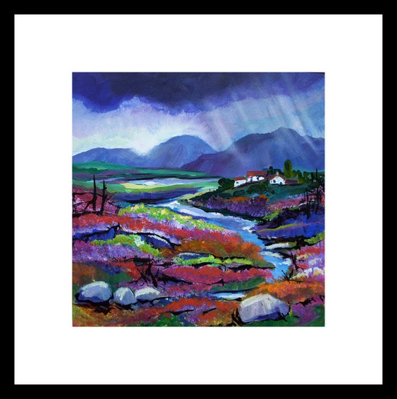 Scottish Highlands - Rain in the Glen