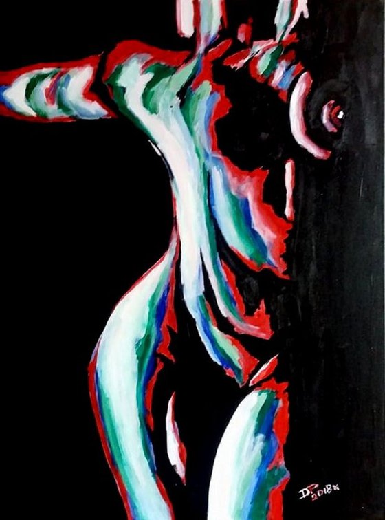 Abstract Spring Nude....