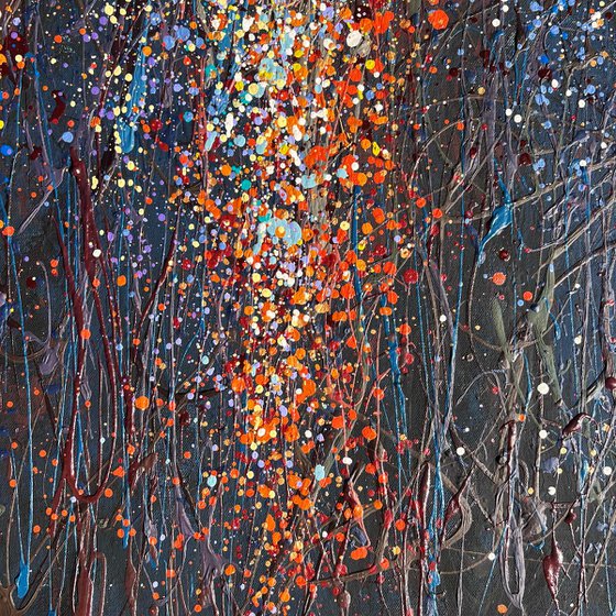 Golden Rain - Blue