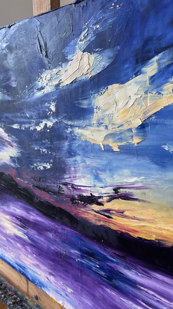 Purple sunset