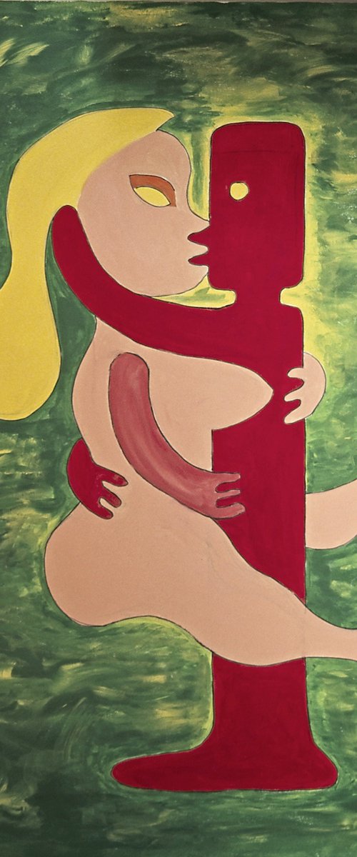 Man and wife in Love by Heinz Theuerkauf