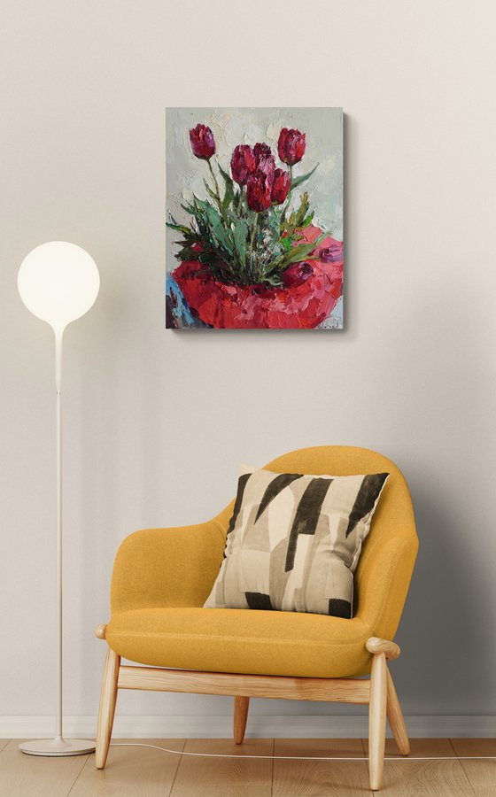 Red Tulips