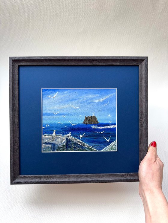 Island Volcano Stromboli