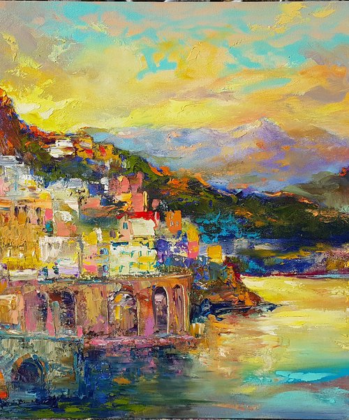 Amalfi Coast Amalfi Atrani by Viktoria Lapteva