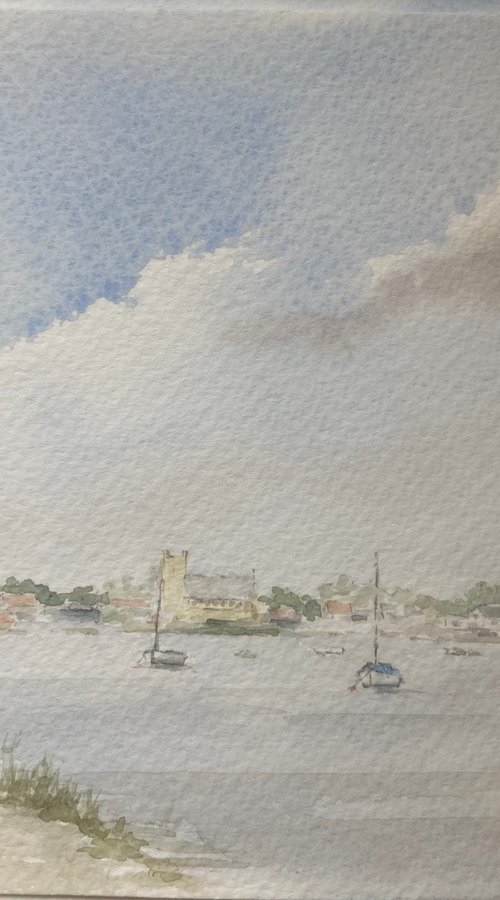 Orford from the coast path by Noel Sawyer