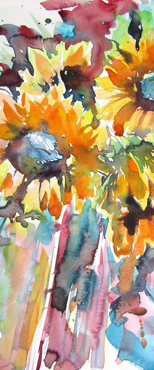 Sunflowers by Kovács Anna Brigitta