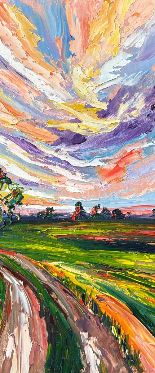 The Road to Sundown by Oksana Fedorova