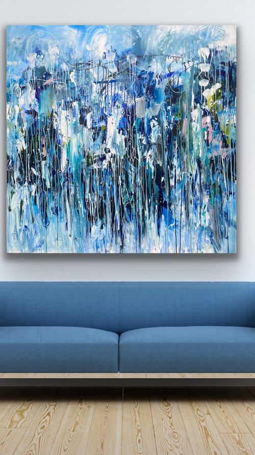 Waterfall Blue by Annette Spinks