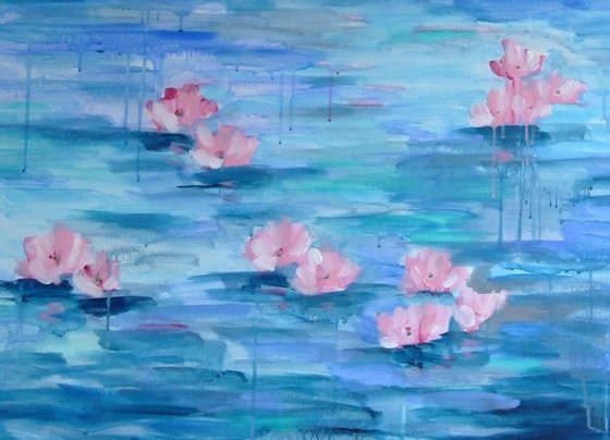 Lilies in Quiet Water