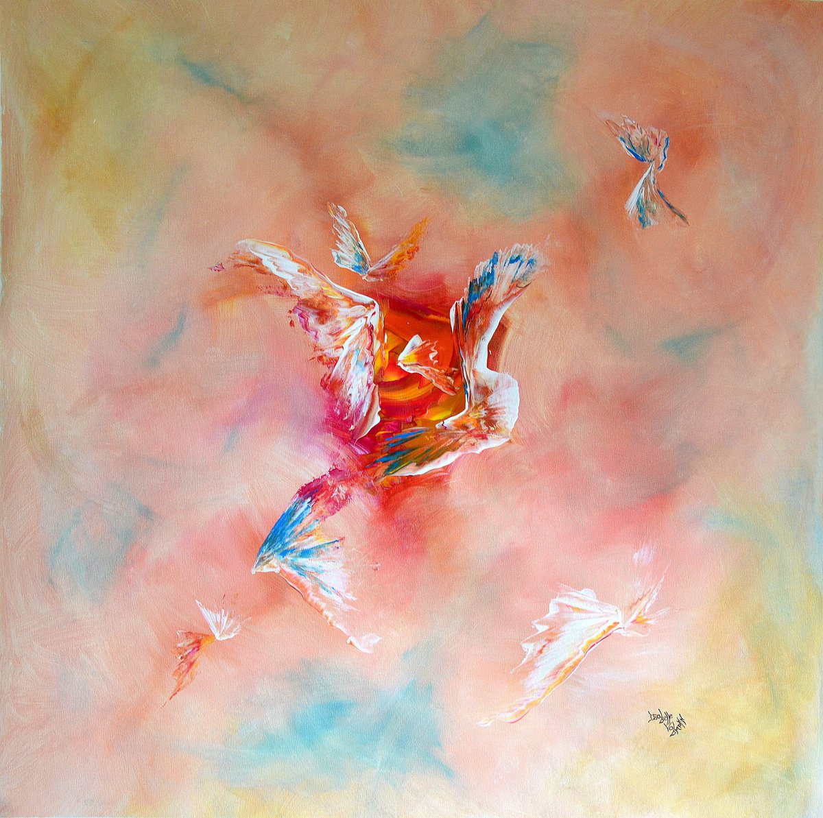  Sweet Dreams By Isabelle Vobmann, 39 X 39, Artwork For Sale On Artfinder
