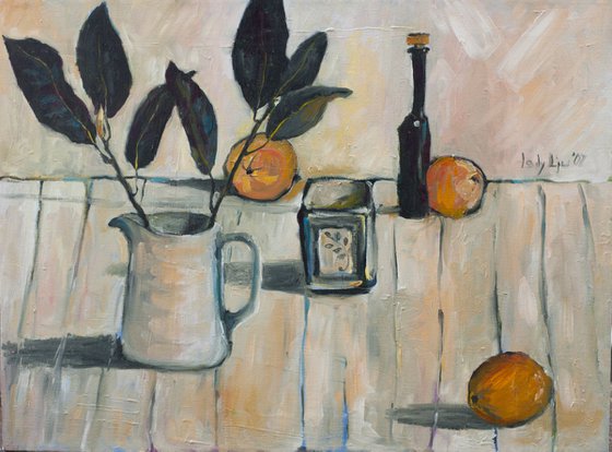 Still life with Oranges