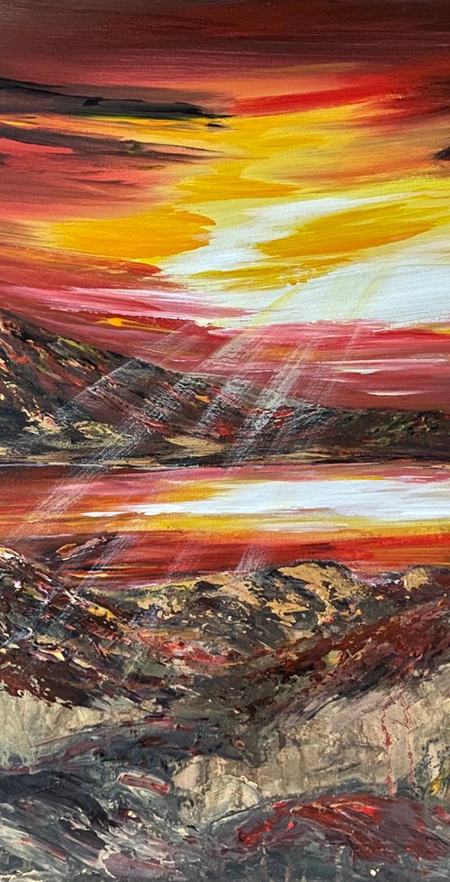 The Creation of Lulworth Cove by Marja Brown