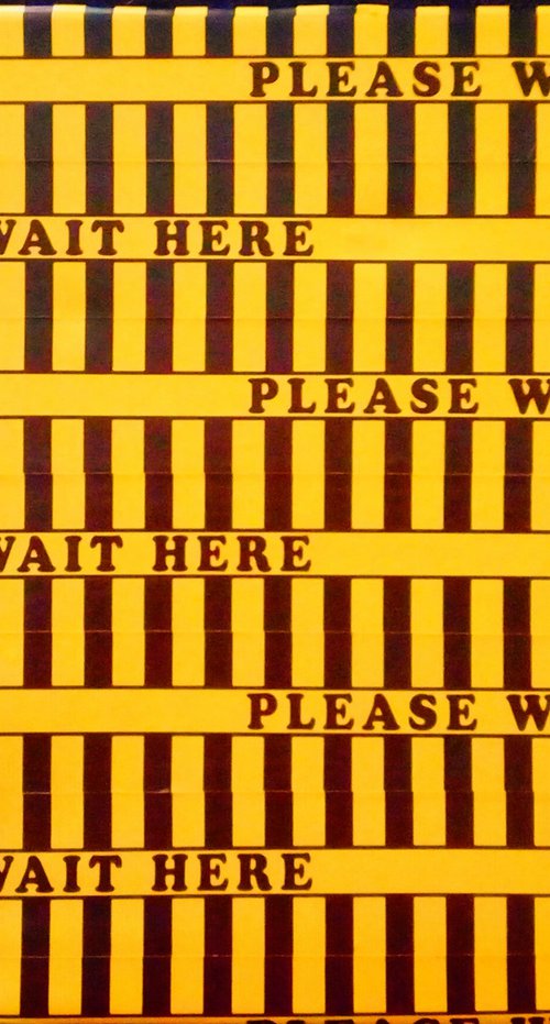 Please wait here by Nektaria Giannoulakou