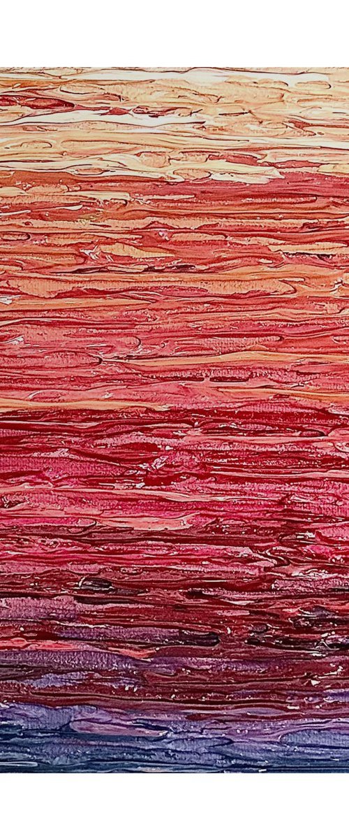 Crimson Horizons by Daniela Pasqualini