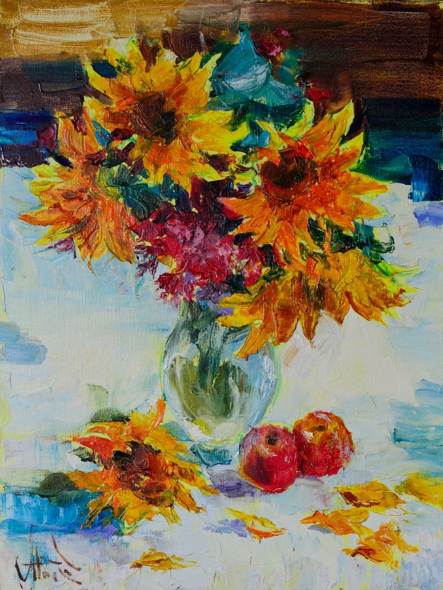 Sunflowers by Andriy Naboka