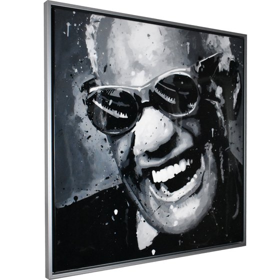 Ray Charles (Framed)