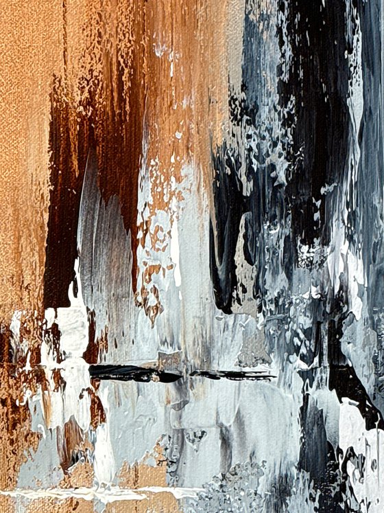 Sienna Grey Beige abstract