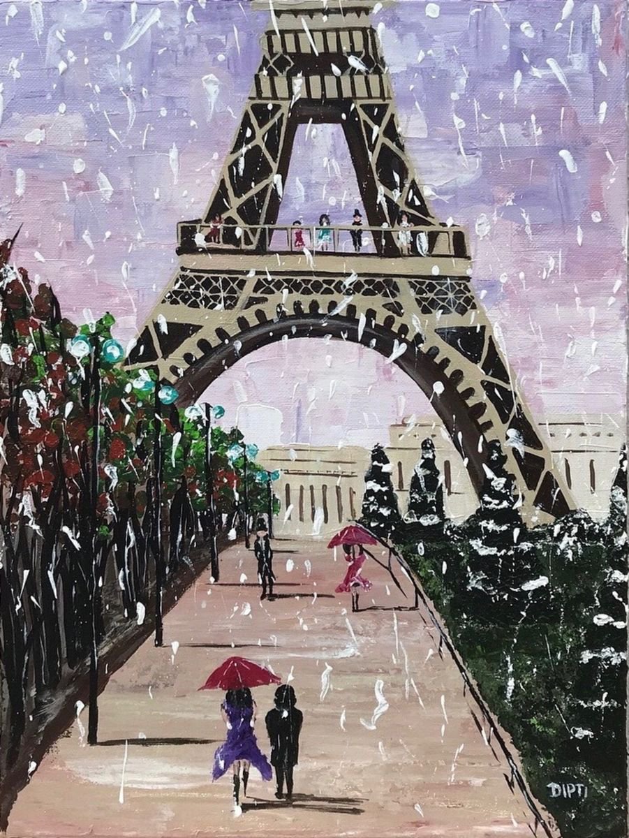 Winter in Paris by Dipti Janardhana