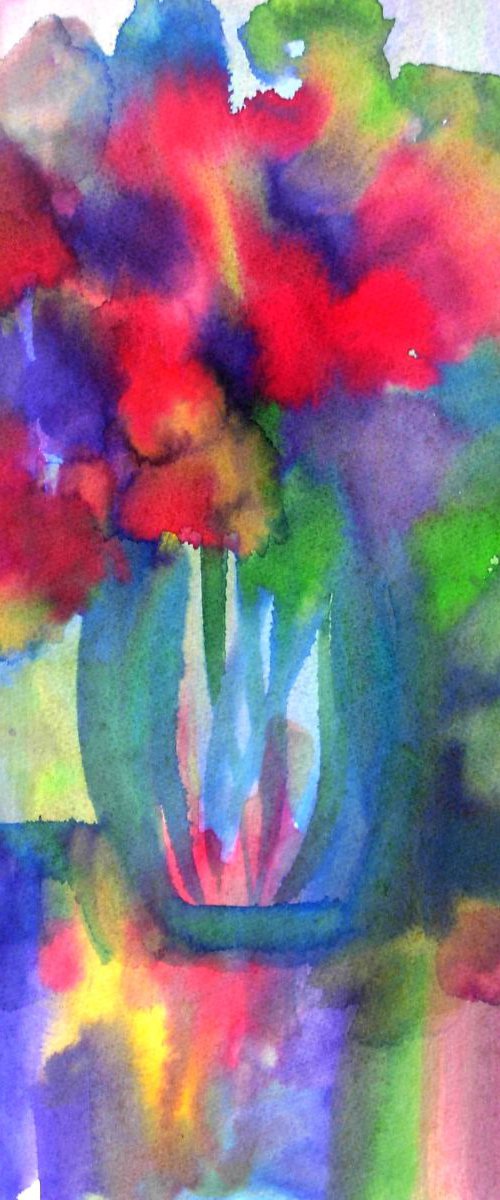 Anemones by Jan Rippingham