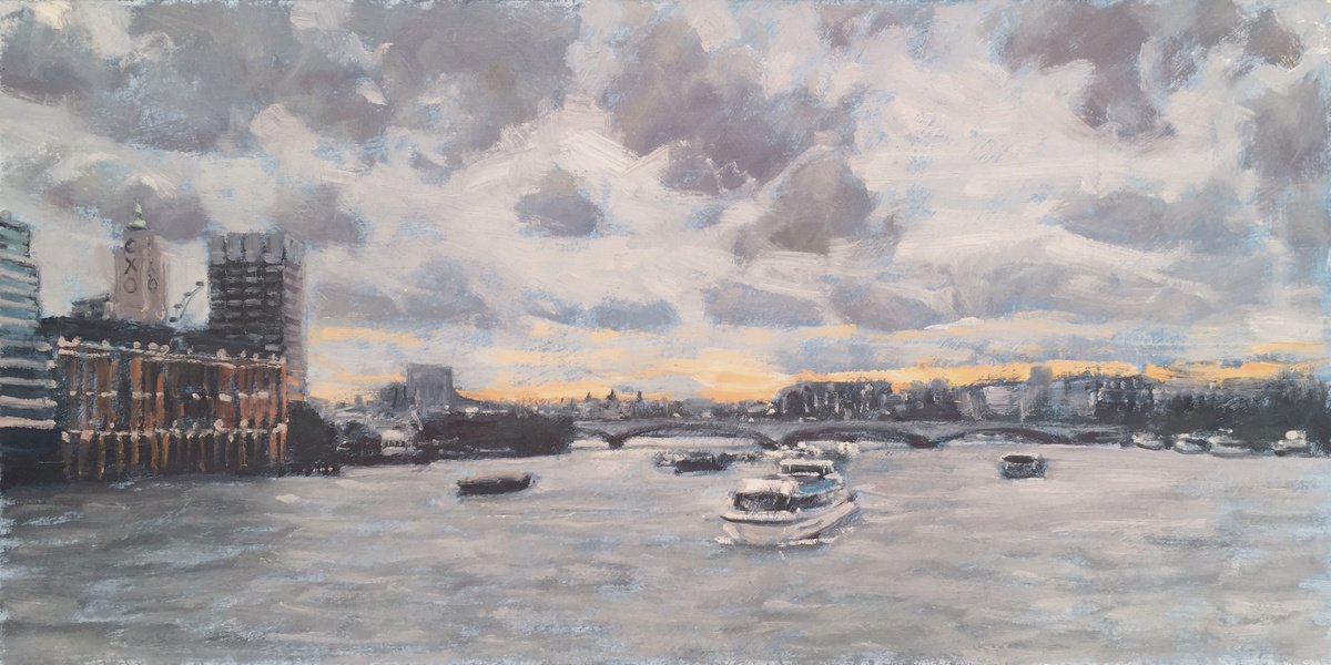 Looking West from Blackfriars by Ben Hughes