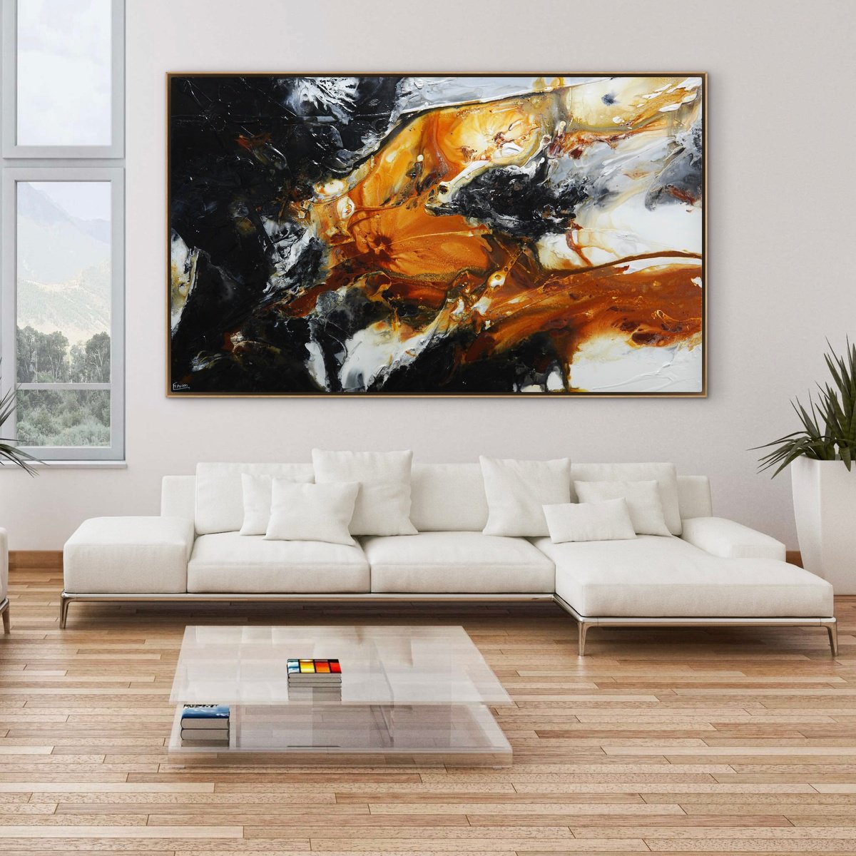  Universal Rush By Franko, 98 X 59, Artwork For Sale On Artfinder
