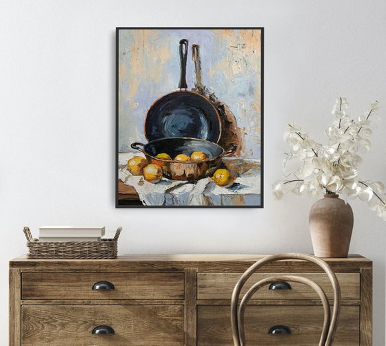 Reflections of Copper and Lemons.