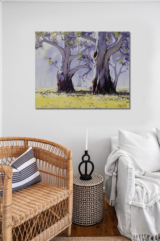 Australian Gum tree Landscape