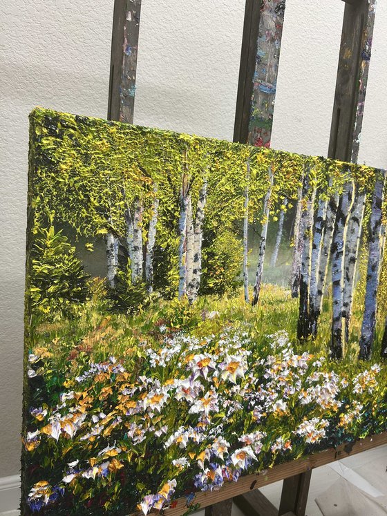 Love's Bloom In Misty Woods
