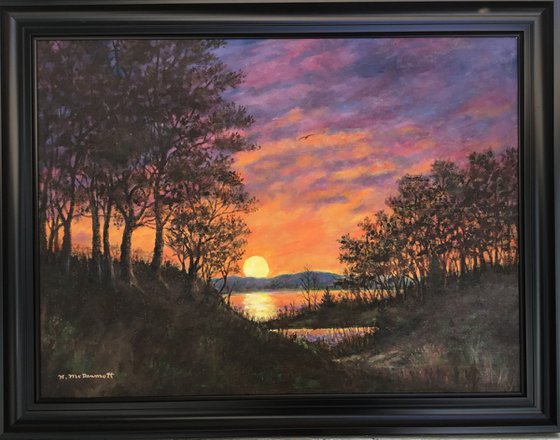 SAILOR'S DELIGHT by K. McDermott  oil 18X24