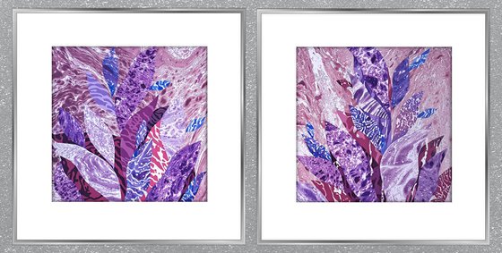 Set of 2 «Galaxy Garden»