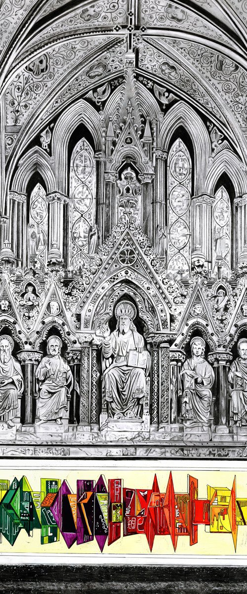 Worcester Cathedral High Altar by Shelley Ashkowski