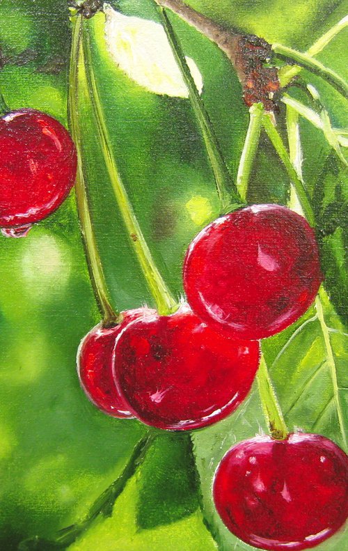 Cherries by Natalia Shaykina