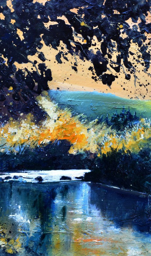Light on my river   - 75 by Pol Henry Ledent