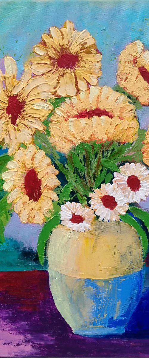 Sunflower Days by Amanda Horvath