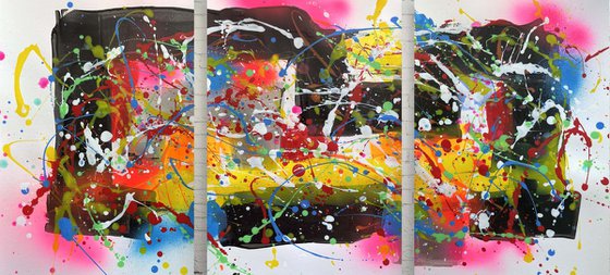 Paper Artmotion 30x40 01 - Triptych