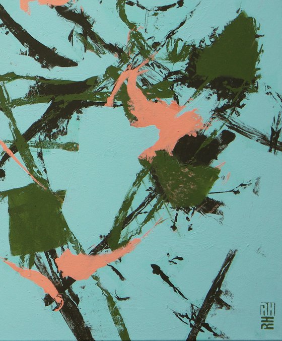 Fragmenst in blue