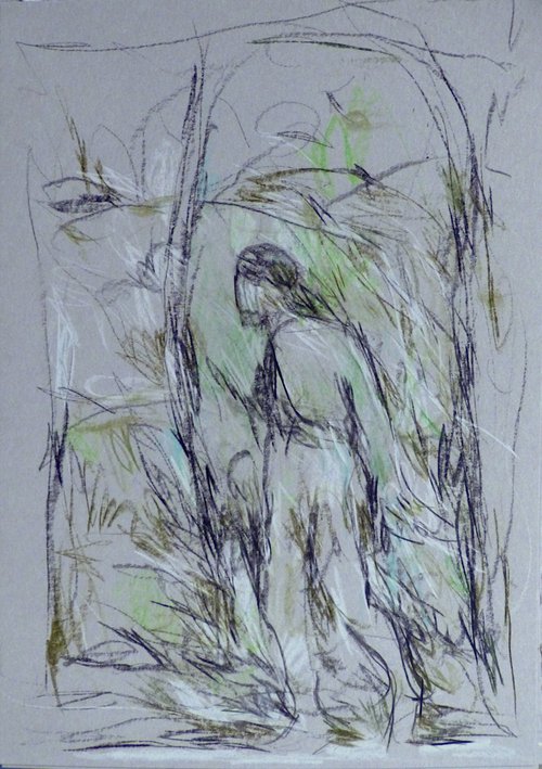 On the search 2, 21x15 cm by Frederic Belaubre